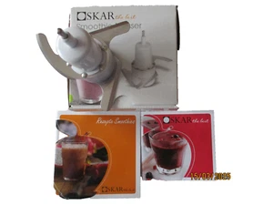 OSKAR the best Smoothie Messer* Triomesser* 3 Klingen* + 2 Rezepthefte Smoothie - Bild 1 von 16