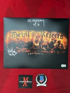 FOTO FIRMATA BILL MOSELEY & KATE NORBY 11x14 I RIFIUTI DEL DIAVOLO! BECKETT COA! - Foto 1 di 6