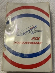 Fly Piedmont Defunct Airlines Vintage Playing Poker Unopened Cards Sealed - Picture 1 of 2