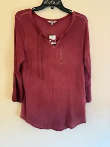 Blusa para mujer BKE con hebilla, naranja ruso, mediana - nueva con etiquetas - Imagen 1 de 8