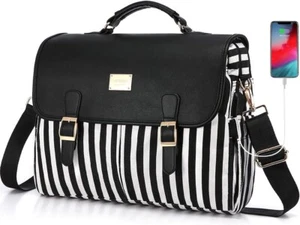 LOVEVOOK Bolso para Laptop Para Mujer Bolsos Grandes para Computadora Bolso Mensajero Maletín - Imagen 1 de 7