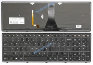 New for IBM Lenovo 25214166 T6E2B-USI 9Z.NAFBQ.G1D NSK-BMGBQ Keyboard backlit - Picture 1 of 4