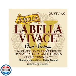 La Bella OUVIV-AC La Bella Vivace Oud Strings Arabic CC Tuning 24-43 - Picture 1 of 2