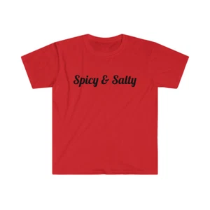 Spicy & Salty Unisex Softstyle T-Shirt - Picture 1 of 25