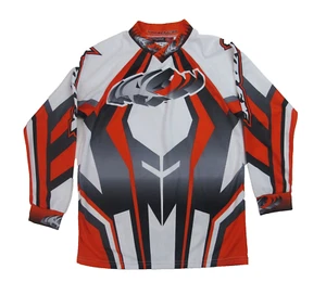 Vintage Y2K Wrex Motorcross Racing Fox Longsleeve Jersey Shirt Youth Medium - Picture 1 of 10