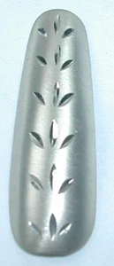 Fingernail 6 Spray Design Diamond Cut Sterling Silver - Picture 1 of 1