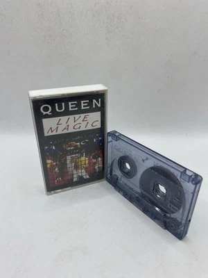 Queen - Live Magic Cassette Tape Album - Transparent Shell - Image 1 of 4
