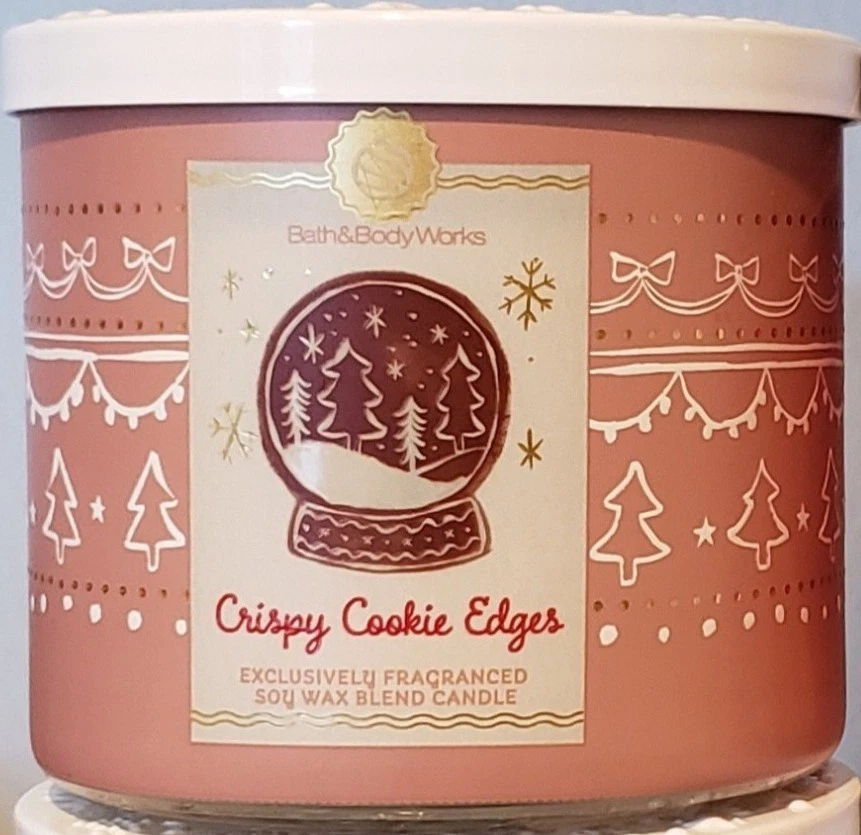 💚🎄💚BATH & BODY WORKS 3 MECHAS 14,5 OZ ~ 💚🎄💚 ~"BORDES DE GALLETA CRUJIENTES"💚🎄💚 Foto 1 de 1