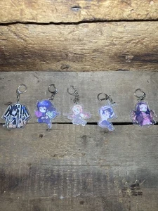 Demon Slayer: Kimetsu no Yaiba Acryl Schlüsselanhänger 5 Stück Giyu Obanai Nezuko +++ - Bild 1 von 7