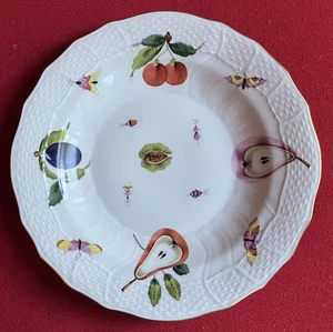 Herend Market Garden Obst Porzellan Teller für Salat Kuchen oder Mittagessen 8 1/4" Durchmesser - Bild 1 von 13