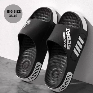 Herren leichte Sommer Hausschuhe offene Zehenpartie Indoor Outdoor Schlappen Flip Flops Geschenk - Bild 1 von 11