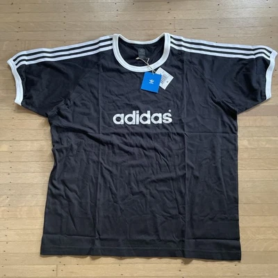 Adidas Men's ORIGINAL LINEAR T-Shirt MARINE/LEGACY BLACK/WHITE SIZE XL NWT NEW - Image 1 of 4