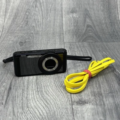 Pentax Optio LS465 5X Zoom 16.0MP Digital Camera Black w/ Battery Tested Working - Image 1 of 4