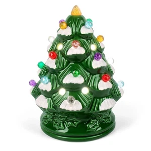 Christmas Wax Melt Warmer Electric - Ceramic Christmas Tree Wax Warmer for Sc... - Foto 1 di 7