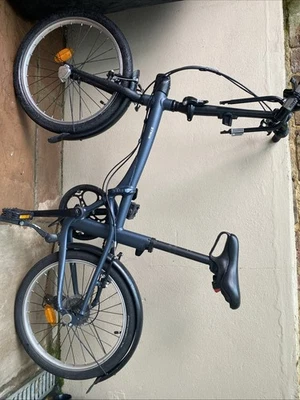 BTWIN TILT 500 | Foldable Bike | Dark Blue | Good Condition* (See Description) - Image 1 of 4
