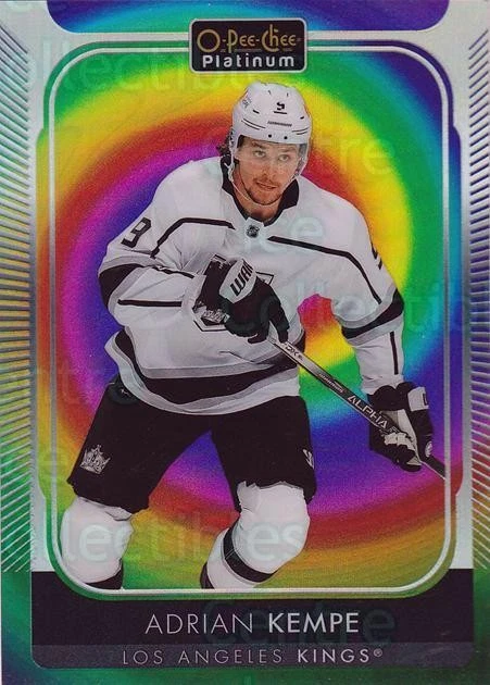 2021-22 O-Pee-Chee Platinum Rainbow Color Wheel #47 Adrian Kempe - Image 1 of 1