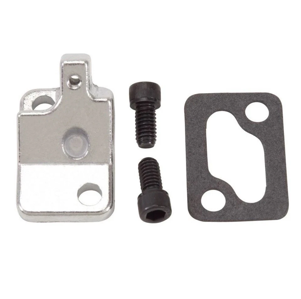 Adaptador de obturador de carburador Edelbrock 8901 bloque pequeño Chevy. Foto 1 de 2