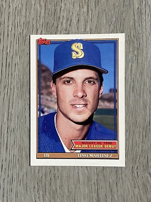 1991 MLB Topps 'Major League Debut' | Tino Martinez | #99 | Seattle Mariners  - Image 1 of 2