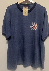 BOYDS Teddybär Country Gr. XXL Grafik T-Shirt Oberteil DAMEN/HERREN/UNISEX BLAU - Bild 1 von 8
