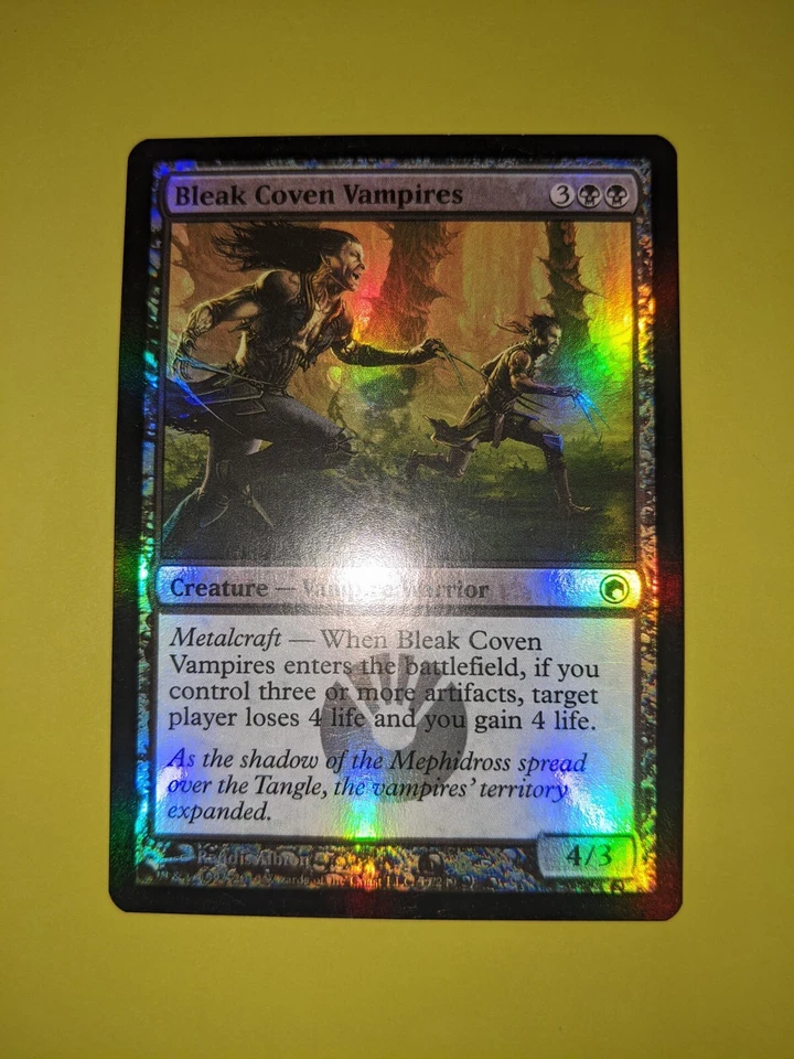 FOIL Bleak Coven Vampires x1 Scars of Mirrodin 1x Magic the Gathering MTG - Image 1 of 1