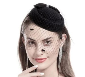 Fascinators Hut  Brautkopfschmuck Haarschmuck - Bild 1 von 6