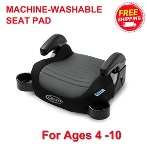 TurboBooster 2.0 Backless Booster Car Seat, For Ages 4 -10, Adjustable Armrests - Picture 1 of 8