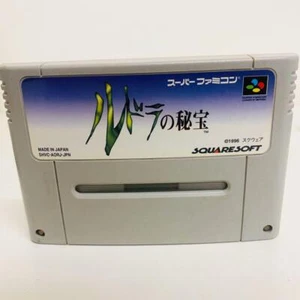 Rudra no Hihou Tesori Nascosti di Rudra Super Famicom SFC SNES Giappone Testato - Foto 1 di 1