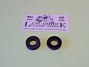 97-1580 TRIUMPH T100 T120 TR6 T140 T150 T160 P ABRAZADERA GOMA x2 H1580 HECHO EN REINO UNIDO - Imagen 1 de 1