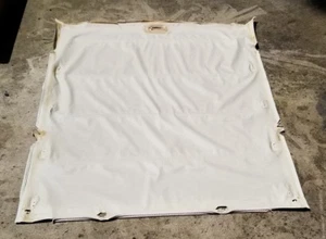 Mercedes W123 OEM headliner cover roof sedan Cream White with metal rods - Bild 1 von 12