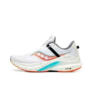 Saucony Tempus (Size 8) S20720-86 "White/ViZiOrange" Men's Running Shoes - Picture 1 of 5