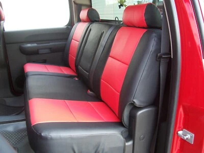 FUNDAS DE ASIENTO TRASERO PARA CHEVY AVALANCHE IGGEE S. CUERO A MEDIDA 13 COLORES Foto 1 de 4
