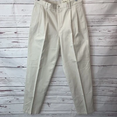 Eddie Bauer  Regular 33x34 Casual Pants   Beige Wrinkle Resistant Pants - Image 1 of 4