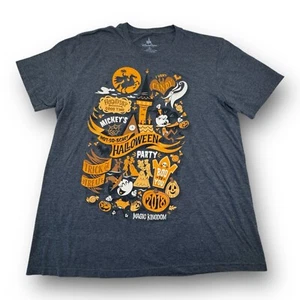 Disney Mickey's Not So Scary Halloween Party T Shirt Adult XL - Picture 1 of 6