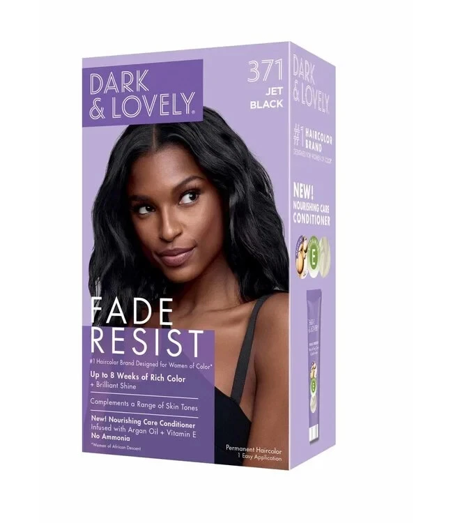 Dark and Lovely Fade Resistant Rich Conditioning Color, No. 371 Jet Black - image 1 of 1