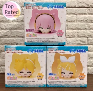 Ohiruneko Mini Figura Kagamine Len Rin Megurine Luka Juego de 3 Hatsune Miku SEGA Nuevo - Imagen 1 de 11