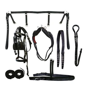 Medium / Large Horse size nylon driving Horse harness - Picture 1 of 2