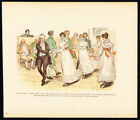 Antique Print-CHILDREN'S STORY-COUNTRY DANCE-COSTUME-ENGLAND-Caldecott-1880