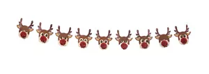 Bethany Lowe Reindeer Games Garland - Picture 1 of 2