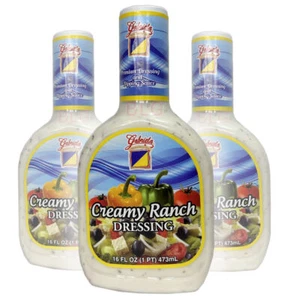 CREAMY RANCH Aderezo para ensaladas y salsa para sumergir condimentos de cocina especias 16 oz. Venta - Imagen 1 de 5