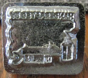 Leather CRAFTOOL CO. USA Stamp Or Punch HANDCRAFTED BY #8400 For DIY Crafts - Picture 1 of 7