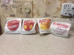 Complete Set Of 4 New McDonald’s Sports Ball Happy Meal Toys - Picture 1 of 6