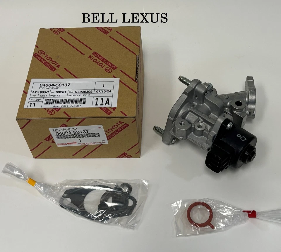 KIT DE VÁLVULAS EGR 2012-2017 PRIUS V de fábrica OEM Toyota Foto 1 de 1