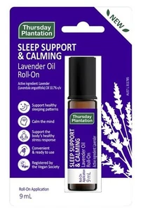 Thursday Plantation Lavender Sleep Support & Calming Roll On 9ml ozhealthexperts - Picture 1 of 1