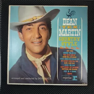 JACKET ONLY NO ALBUM Dean (Tex) Martin – Country Style (Reprise R 6061) - Foto 1 di 2