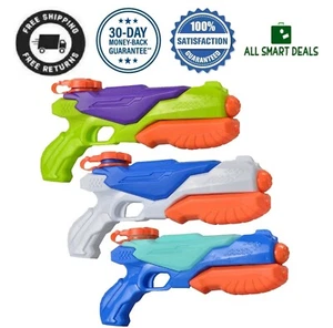 Pistolas De Agua Para Niños Y Adultos Potente Gran Capacidad Juego Pack De 3 - Picture 1 of 12
