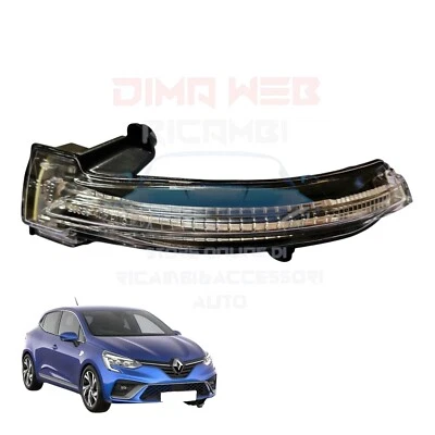 FANALE FANALINO SPECCHIO SPECCHIETTO RETROVISORE FRECCIA DX RENAULT CLIO V 2019 - Immagine 1 di 3