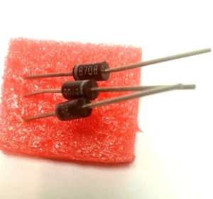 1pcs BYW98-150 HIGH EFFICIENCY FAST RECOVERY RECTIFIER DIODES THOMSON 200V 3A - Imagen 1 de 2