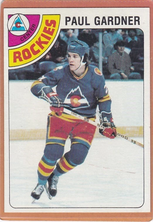 1978-79 TOPPS HOCKEY PAUL GARDNER #88 ROCKIES NM/NMMT *A10476 - Image 1 of 1