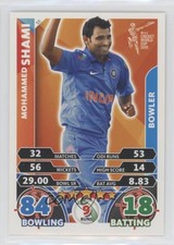 2015 Topps Cricket Attax ICC World Cup Mohammed Shami #55