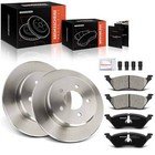 A-Premium Rear 290mm Brake Discs & Brake Pads for Chrysler Voyager 2000-2008 New